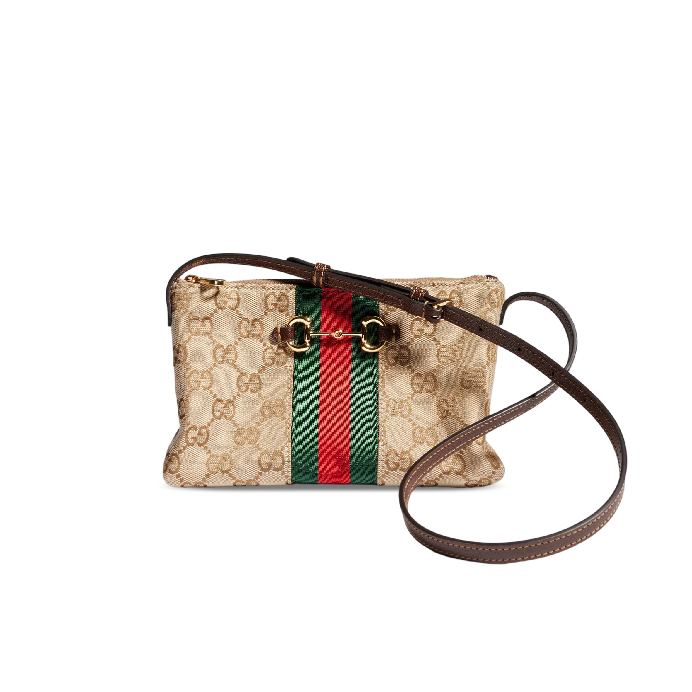GUCCI HORSEBIT WEB SMALL SHOULDER BAG 867130 (20*12.5*4.5cm)